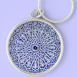 Blue and White  Keychain keychains