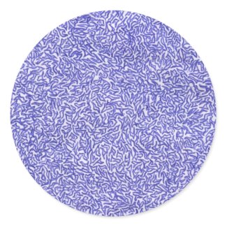 Blue and White random background pattern sticker