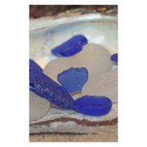 Blue And White Seaglass stationery by freespiritdesigns Blue And White Seaglass stationery