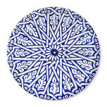 Blue and White Turkish Tile Pattern Magnet
