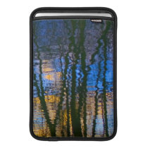 Blue and Yellow Abstract Water Reflections Sleeve For MacBook Air