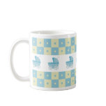 Blue and Yellow Baby Carriage Mug Blue and Yellow Baby Carriage Mug
