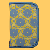 Blue and Yellow Flowers Rickshaw planners