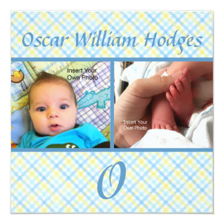 baby announcement email