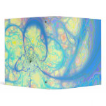 Blue Angel – Cosmic Azure &amp; Lemon 3 Ring Binder