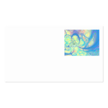 Blue Angel – Cosmic Azure & Lemon Business Card