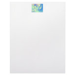Blue Angel – Cosmic Azure &amp; Lemon Personalized Letterhead