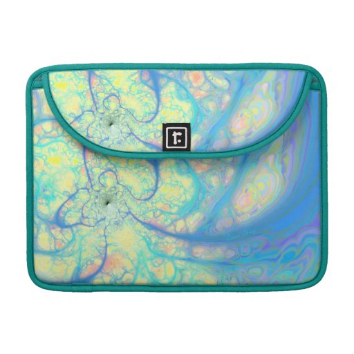 Blue Angel – Cosmic Azure & Lemon Sleeves For MacBooks