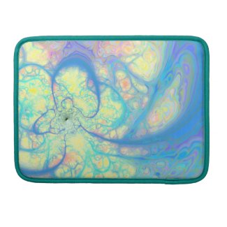 Blue Angel – Cosmic Azure & Lemon Sleeves For MacBooks