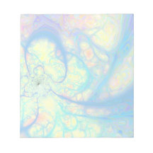 Blue Angel – Cosmic Azure & Lemon Scratch Pad