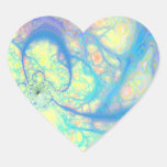 Blue Angel – Cosmic Azure & Lemon Sticker
