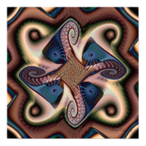 Blue Angel Fish posters by Anne Blue Angel Fish posters