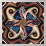 Blue Angel Fish posters