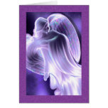 Blue Angel Greeting card