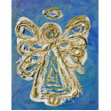 Blue Angel Ornament photo sculptures by donnabellasangels Blue Angel Ornament photo sculptures