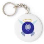 Blue Angel Pom Pom Pal Keychain