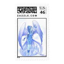 Blue angel~ postage