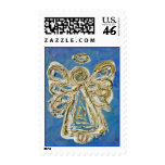 Blue Angel Postage Stamp