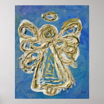 Blue Angel Print