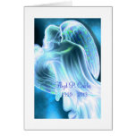 Blue Angel Sympathy Thank You Card