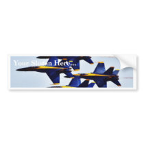 Blue Angels Airplanes bumper stickers by lifesphere Blue Angels Airplanes bumper stickers
