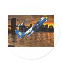 BLUE ANGELS C-130 IN JATO stickers by dogiron BLUE ANGELS C-130 IN JATO stickers