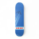 Blue Angels Chicago Skateboard skateboard