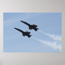 Blue Angels FA-18 Poster