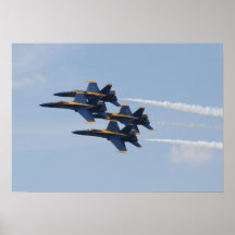 Blue Angels FA-18 Posters