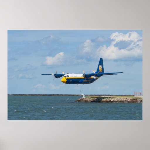 Blue Angels Fat Albert low take off Poster | Zazzle