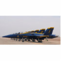 Blue Angels photo sculptures