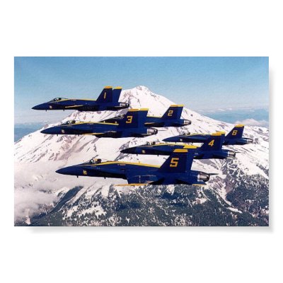 Blue Angels Poster by aprilgarcia7