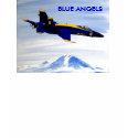 BLUE ANGELS SEAFAIR F-18 HORNET MT RAINIER SHIRT by Teofaith BLUE ANGELS SEAFAIR F-18 HORNET MT RAINIER SHIRT