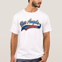 Blue Angels Softball Swoop t-shirts by lynette1968 Blue Angels Softball Swoop t-shirts