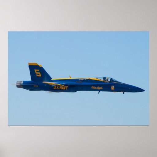 Blue Angels Solo #5 Sneak Pass Poster