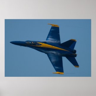 Blue Angels Solo #5 Vapors Poster