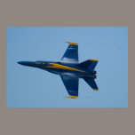Blue Angels Solo Vapor Clouds Poster posters