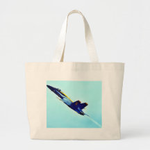 Blue Angles Fighters Jets Pilots Canvas Bag