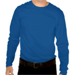 Blue Anime Robot Liquid Economy Dry Wind Tshirt