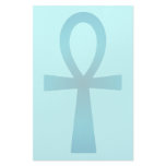 Blue Ankh Personalized Stationery