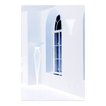 Blue Arch Window posters by SHAE Blue Arch Window posters