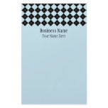 Blue Argyle Stationery