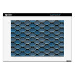 Blue Armor Geometric Pattern Skins For 15" Laptops