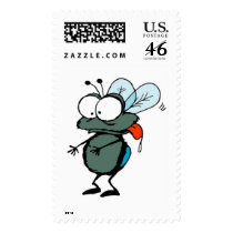 blue arse fly 2 postage