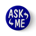 Blue Ask Me Button / Arrows