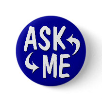 Blue Ask Me Button / Arrows