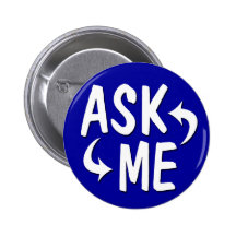 Blue Ask Me Button / Arrows