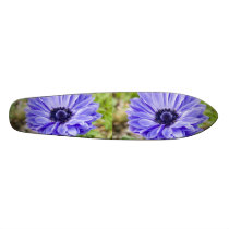 Blue Aster Skateboard