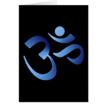 Blue Aum Cards