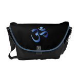 Blue Aum Commuter Bag